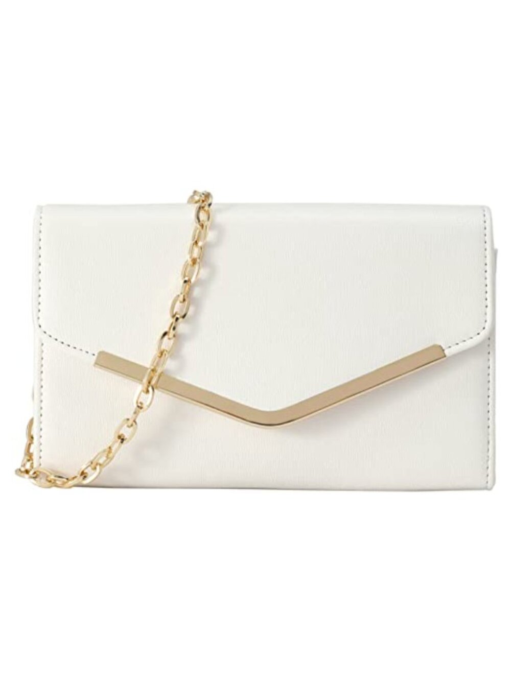 Envelope Clutch Purse Evening Bag Detachable Chain Women Formal Wedding